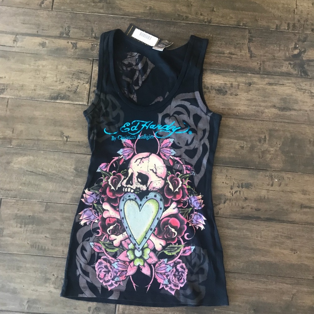 Women’s Ed Hardy tank